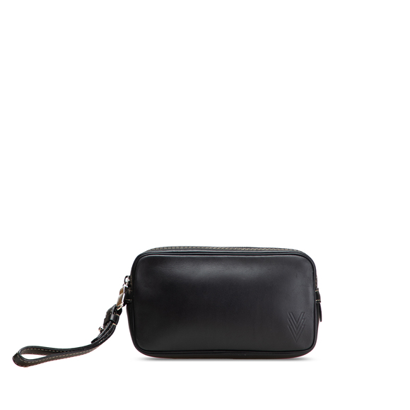 Pre-Loved Louis Vuitton Calfskin Eclipse Pochette Volga - Picture 1 of 12
